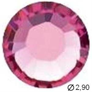 TUBE 10 STRASS G10 ROSE